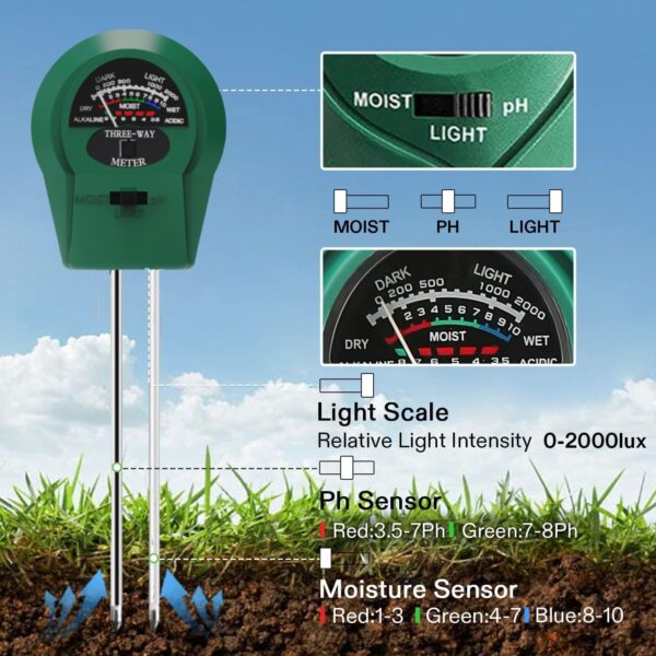 3-in-1 Soil Tester